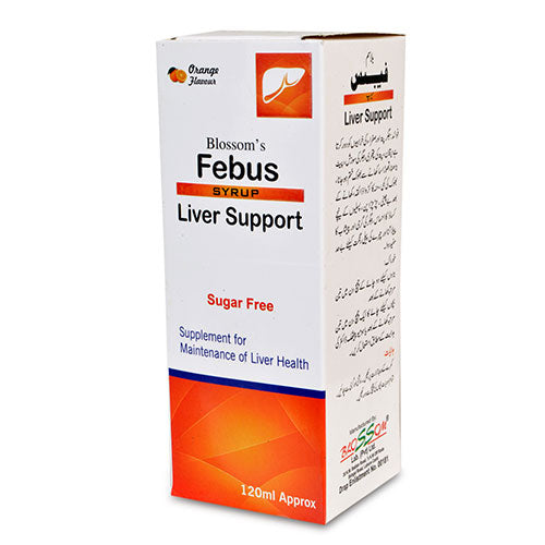 Blossom Febus Syrup For Liver Support (Sugar Free)