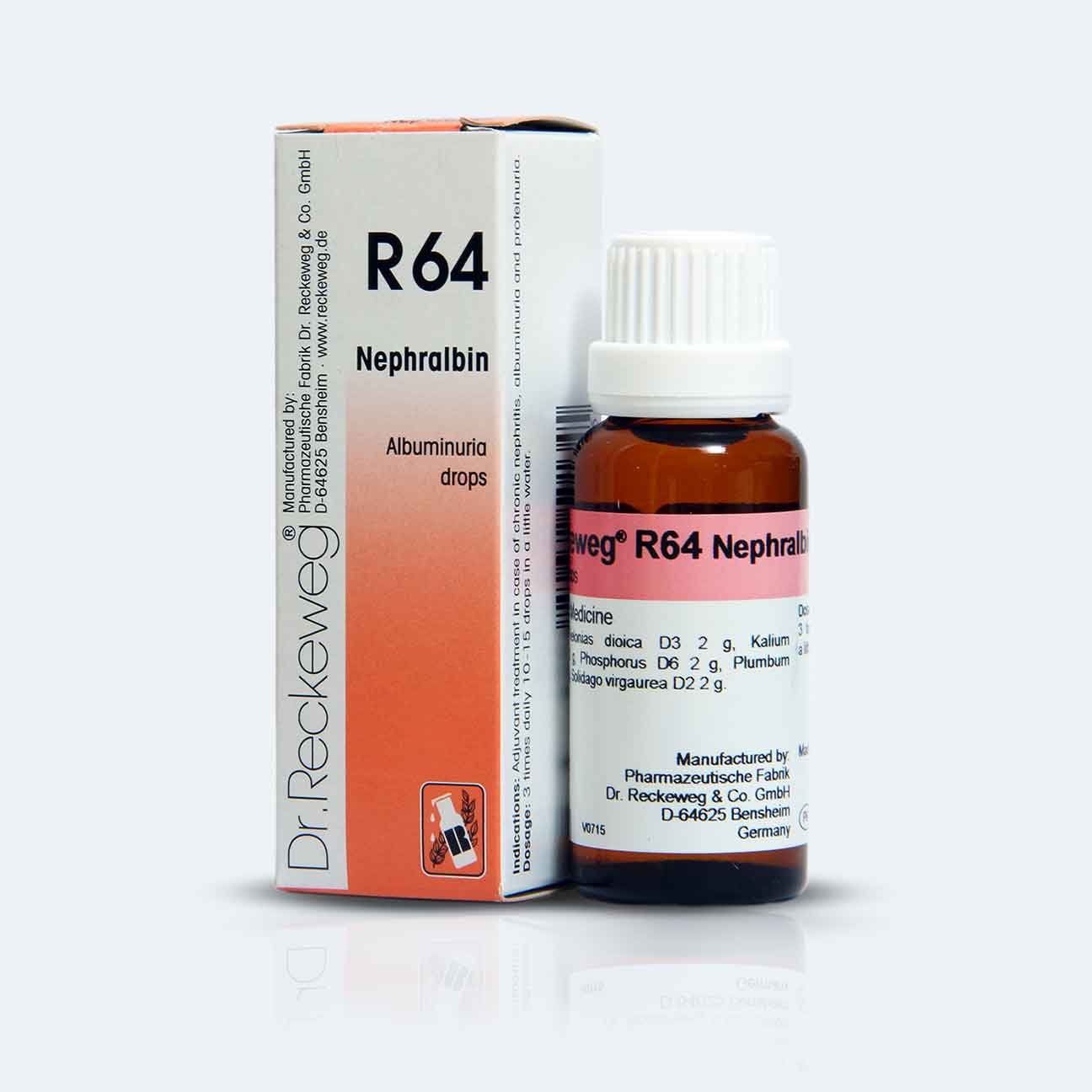 Dr. Reckeweg R64 Albuminuria Drops