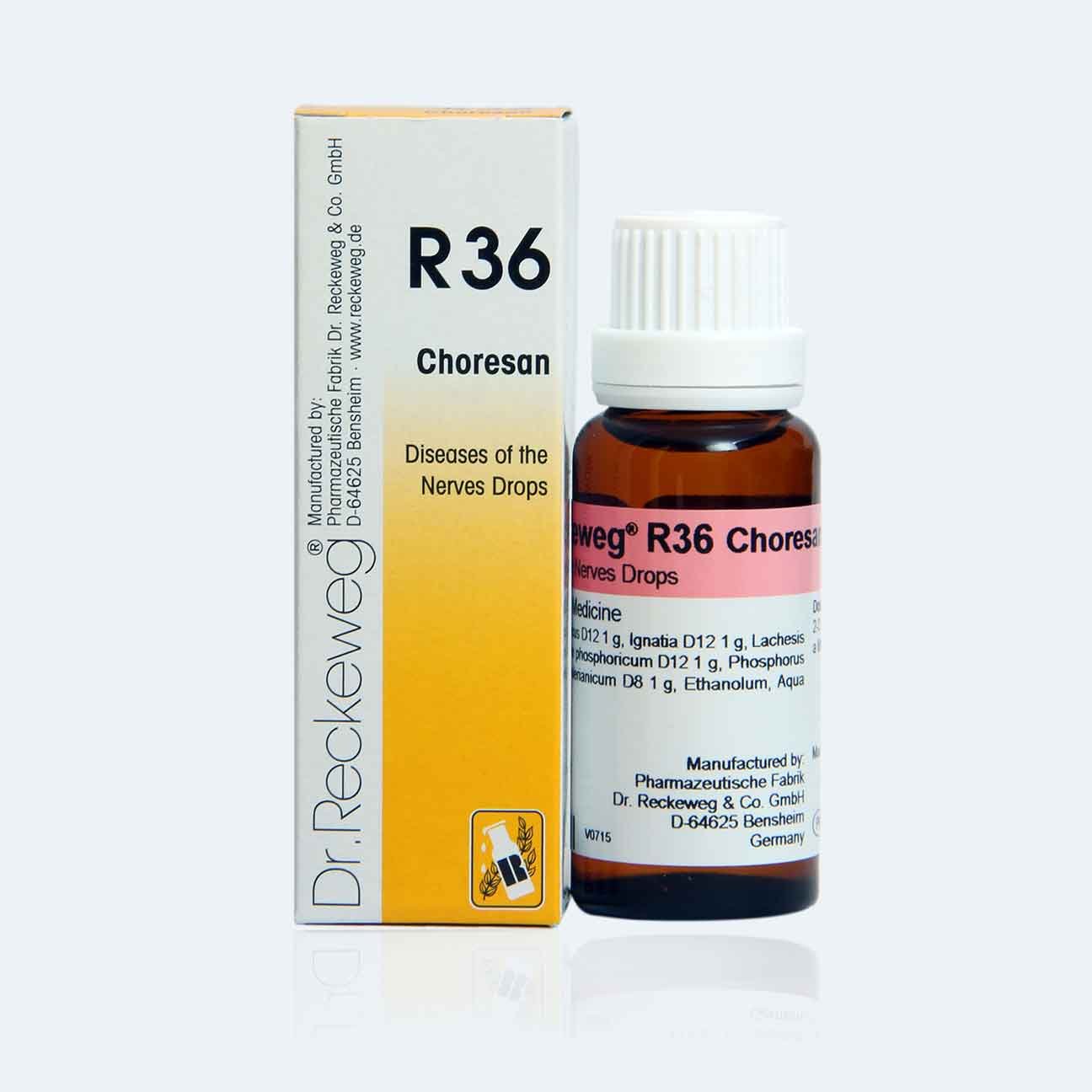 Dr. Reckeweg R36 Diseases of the Nerves