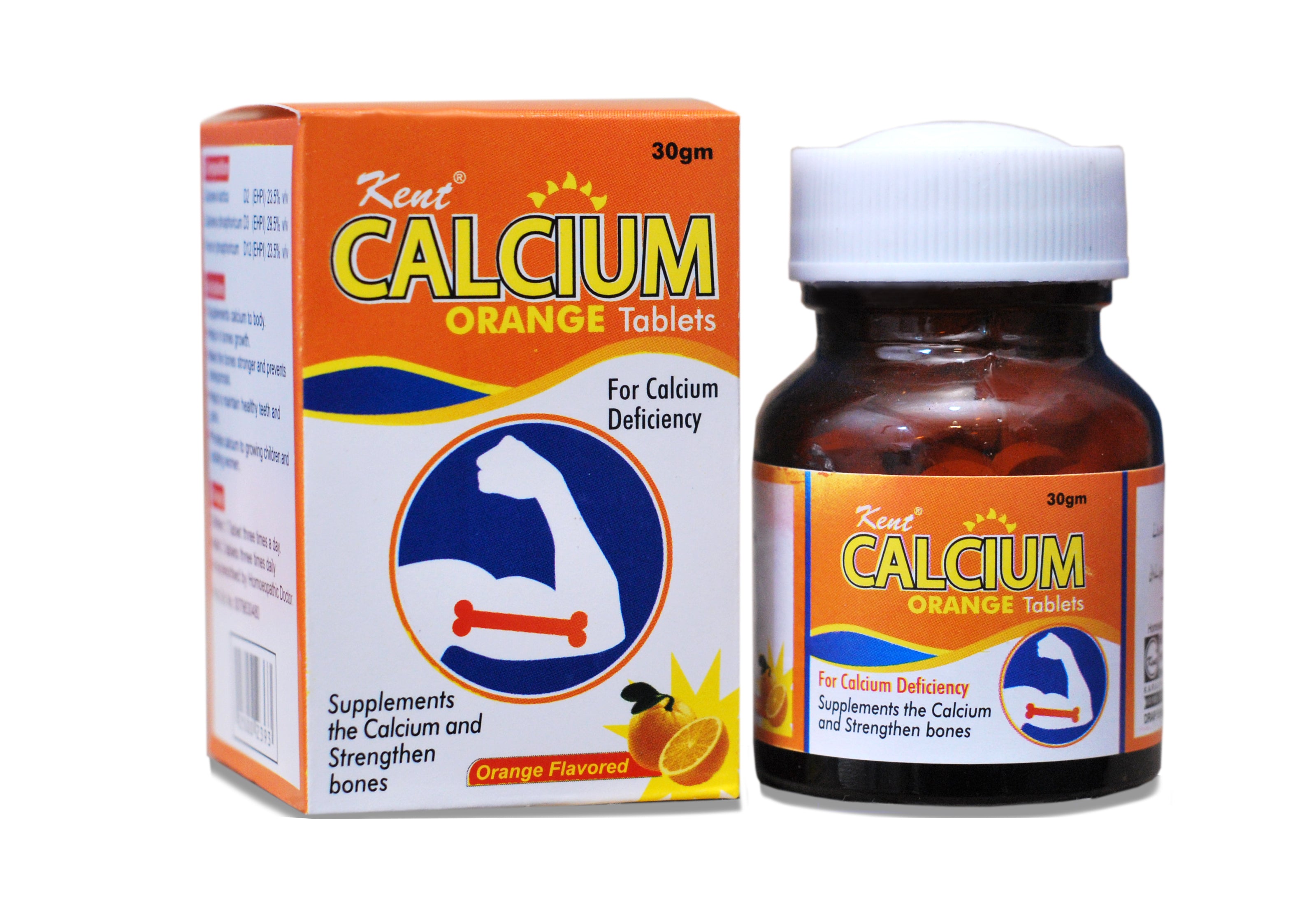 Calcium Tab (Orange flavoured)