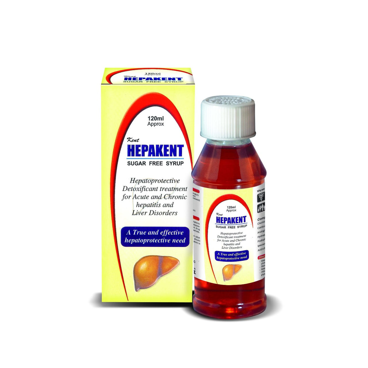 Hepakent Syrup (Sugar free)