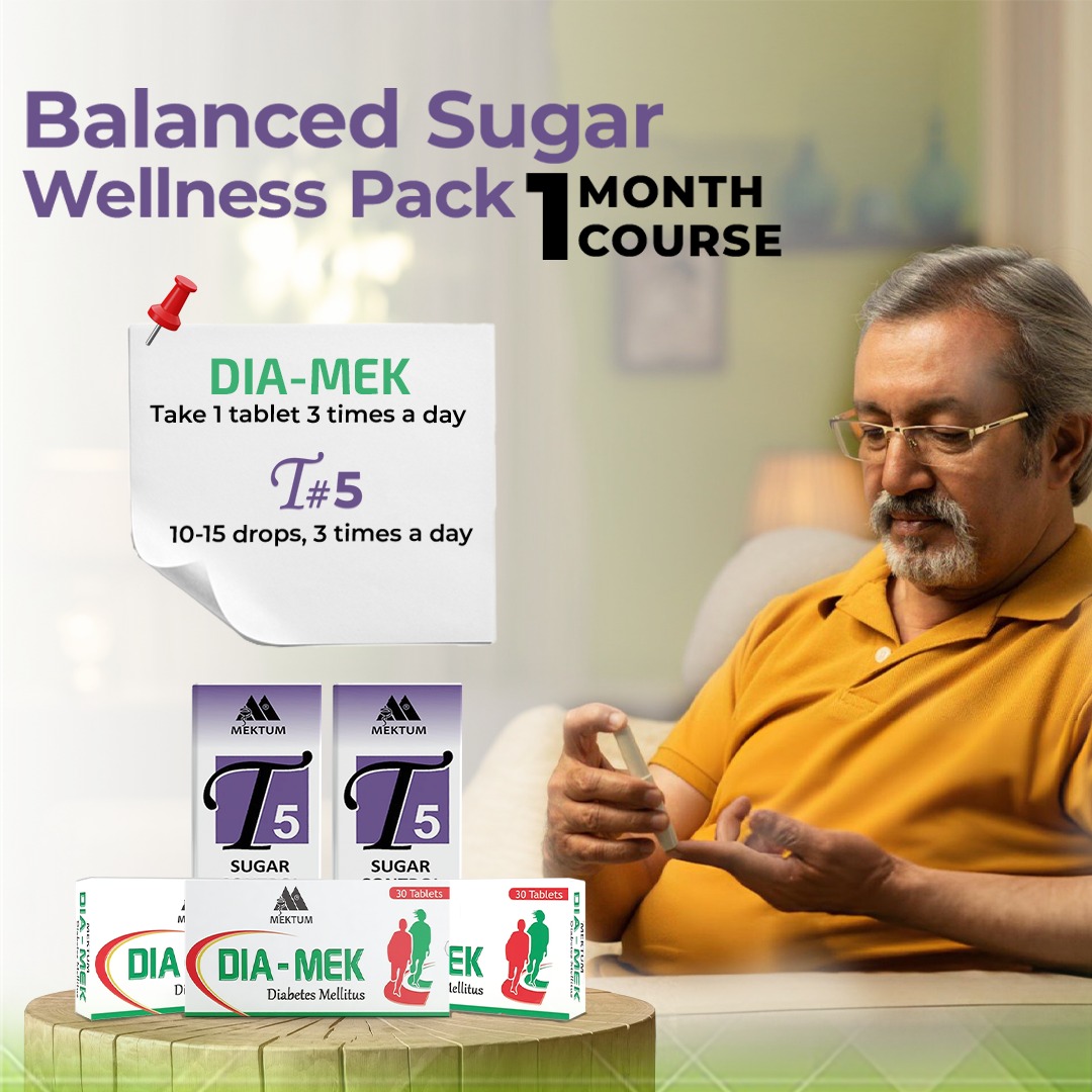 Sugar Control  1 Month course Balanced Sugar Wellness Pack