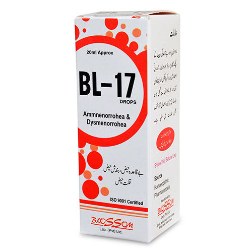 BL-17 Drops For Ammnenorrohea and Dysmenorrohea