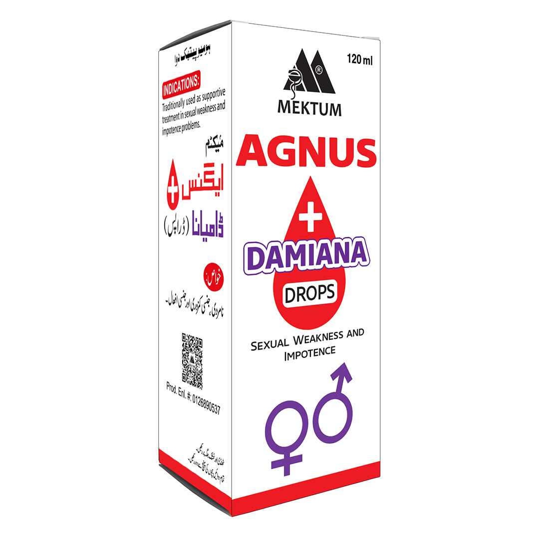 Agnus + Damiana Drops 120ml