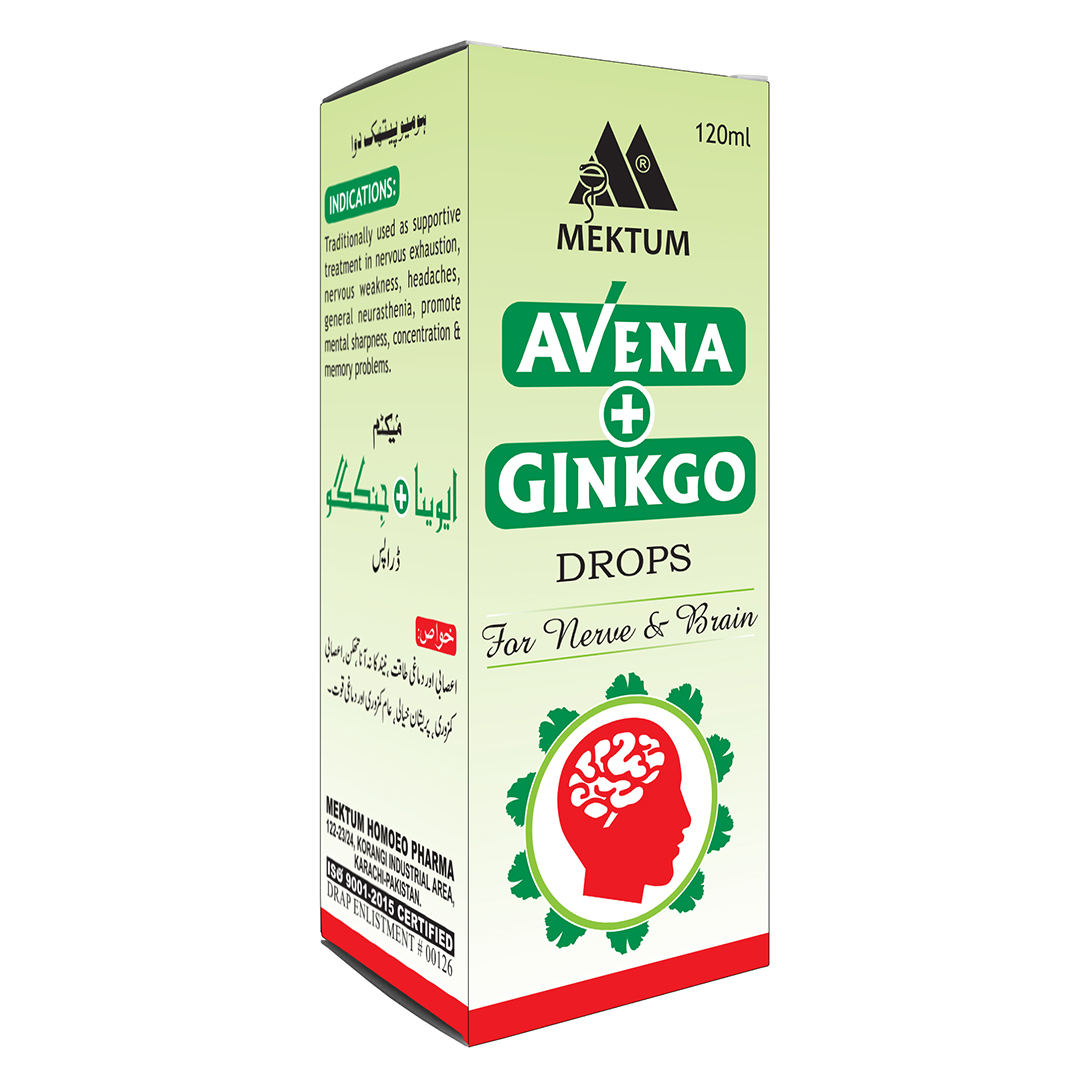 Avena + Ginkgo Drops 120ml