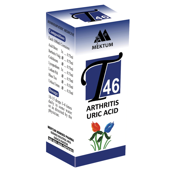 T46  Arthritis Uric Acid 30ML Drops