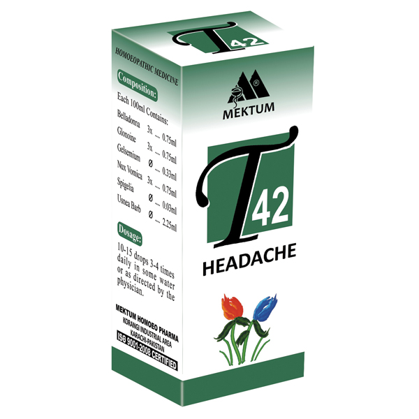 T42  Headache 30ML Drops