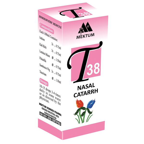 T38  Nasal Cattarh 30ML Drops