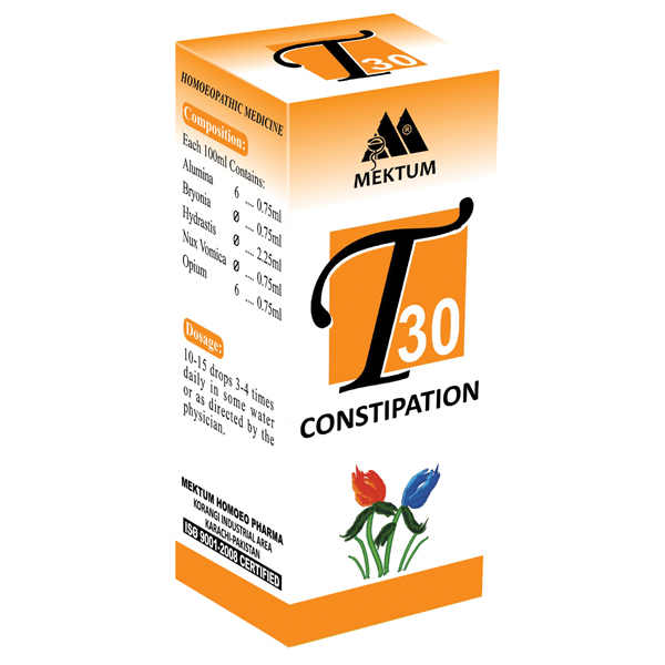 T30  Constipation 30ML Drops