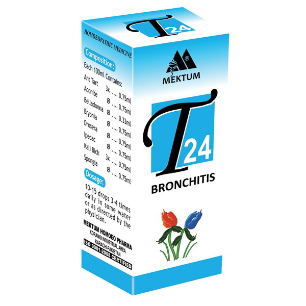 T24  Bronchitis 30ML Drops