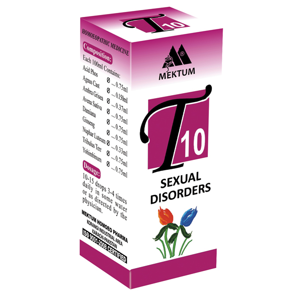 T10  Sexual Disorders 30ML Drops