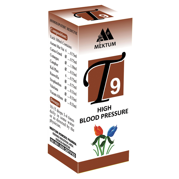 T9  High Blood Pressure 30ML Drops