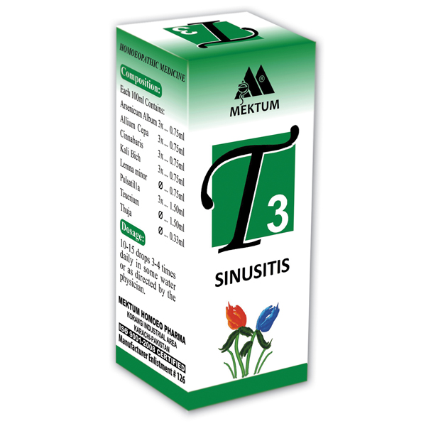 T3  Sinusitis 30ML Drops