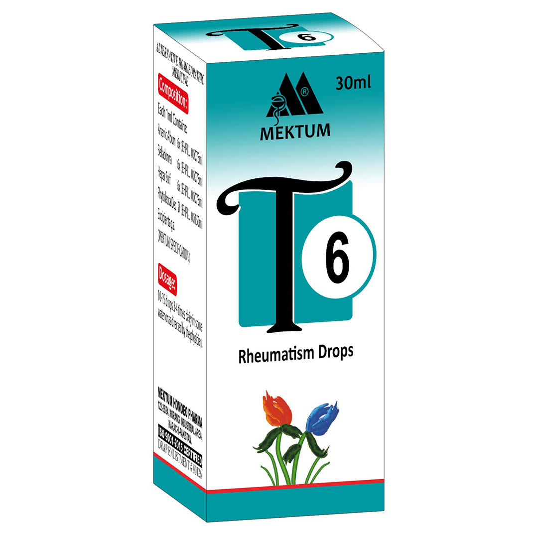 T6  Rheumatism 30ML Drops