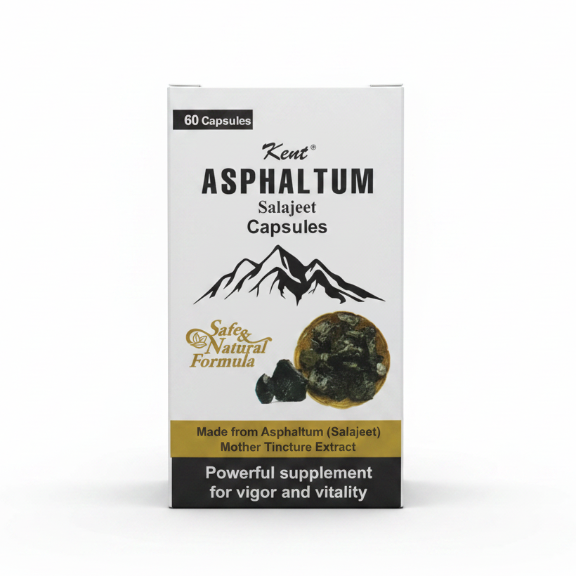 Kent Asphaltum Salajeet Capsules – 60 Capsules