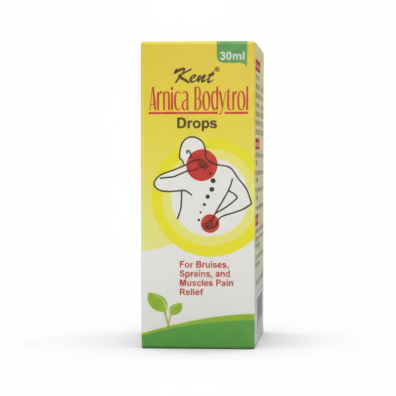 Kent Arnica Bodytrol Drops 30ml - For Bruises, Sprains & Muscle Pain Relief