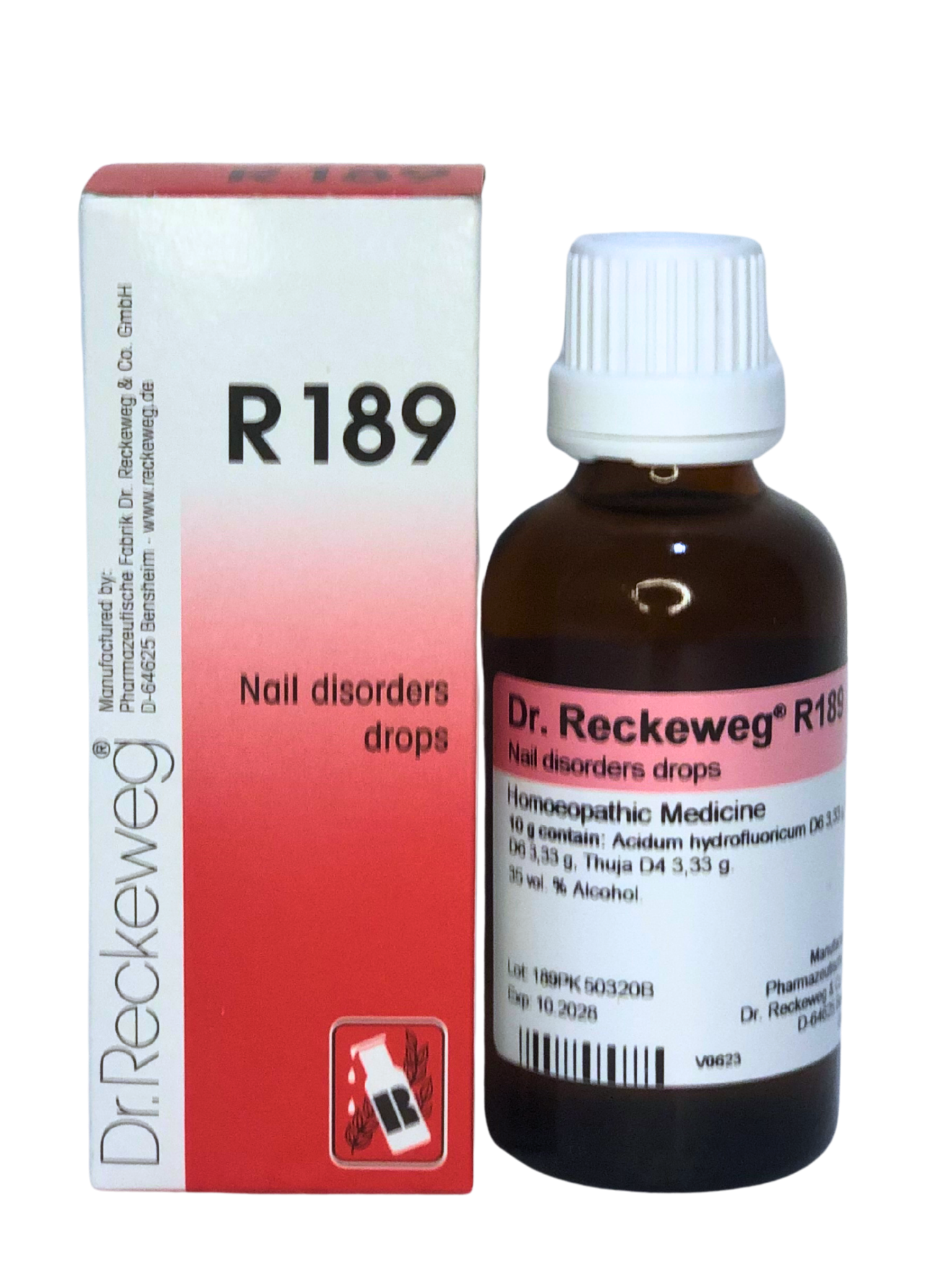 Dr. Reckeweg R189 Nail Disorders Drops