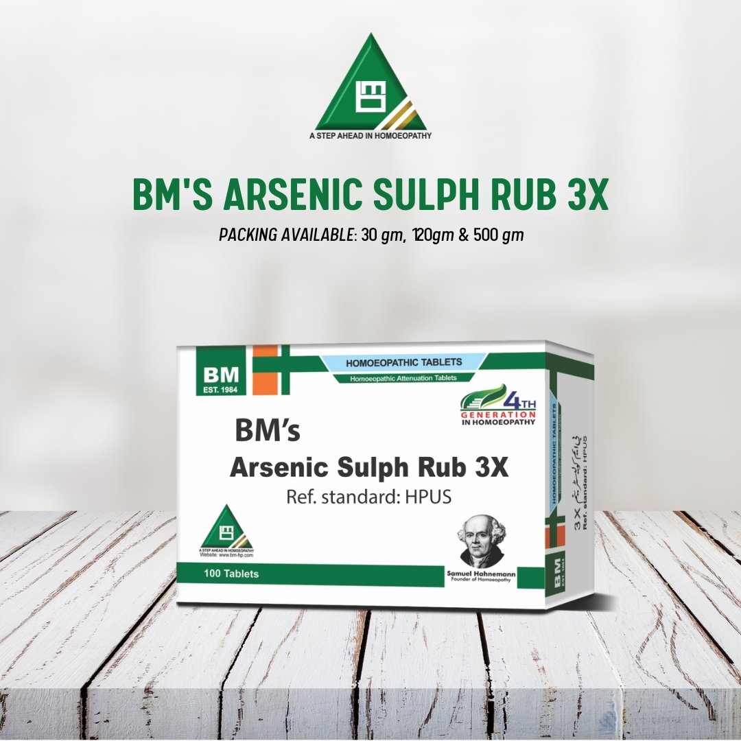 BM's Arsenic Sulph Rub