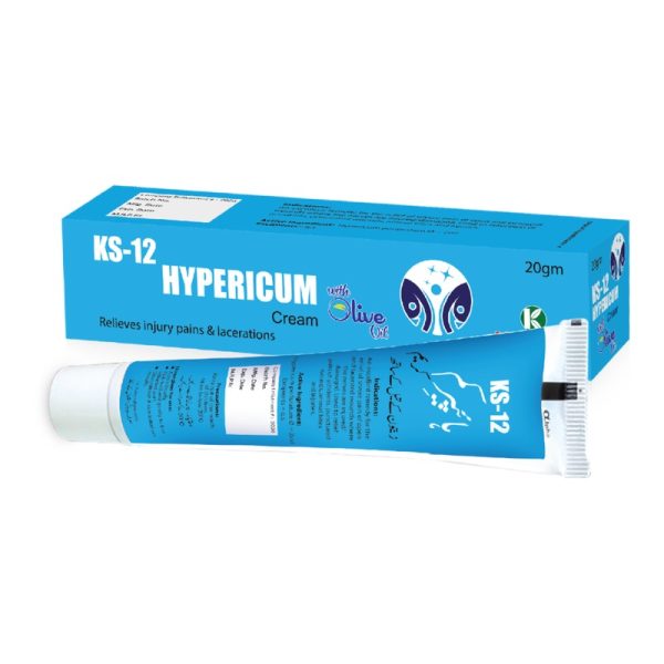 KS 12  HYPERICUM Cream (With Olive Oil)