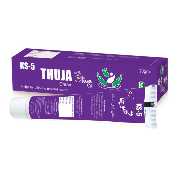 KS 05  THUJA Cream (With Olive Oil)