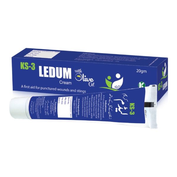 KS 03 LEDUM Cream (With Olive Oil)