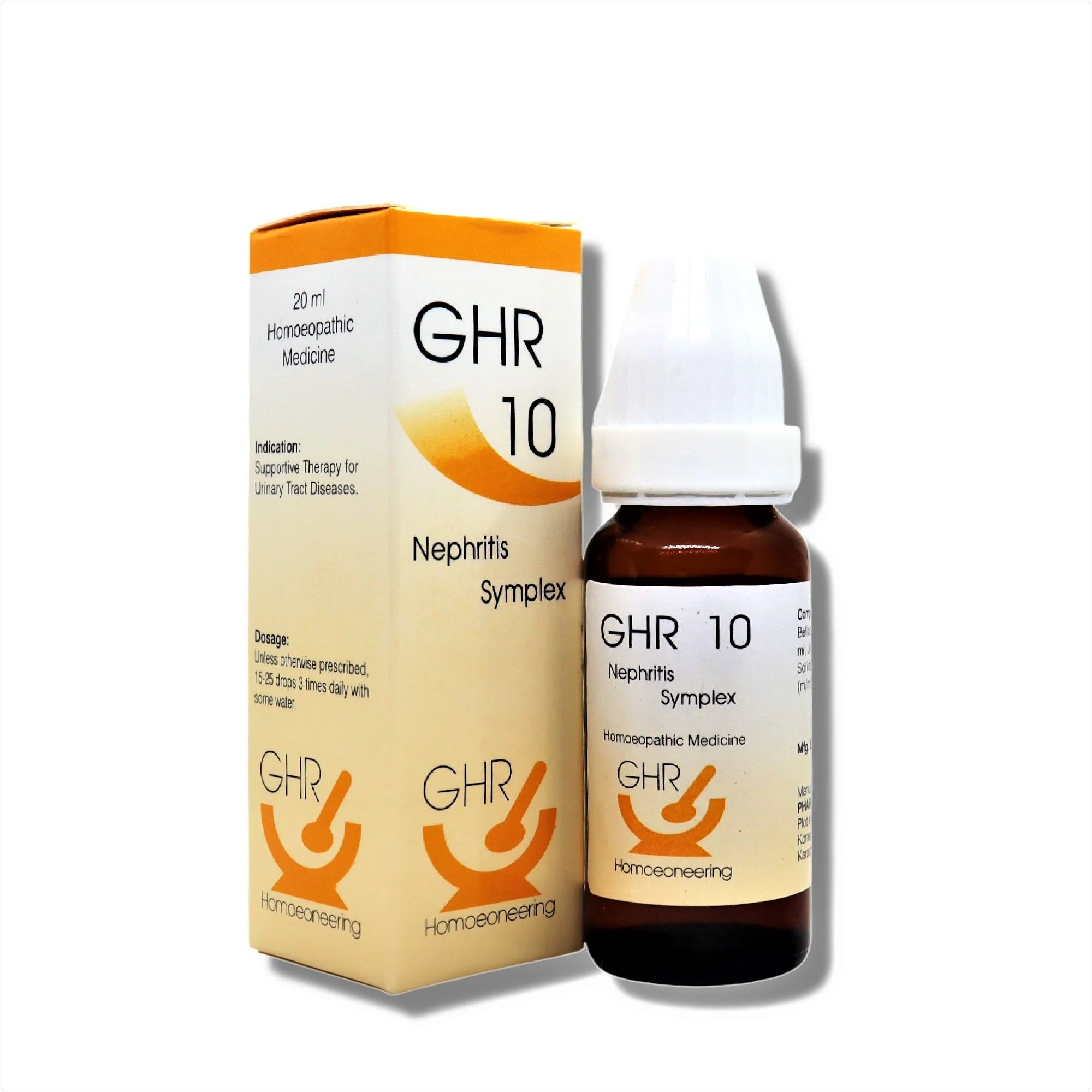 GHR 10 Drops - For Kidney Health & Urinary Tract Infections