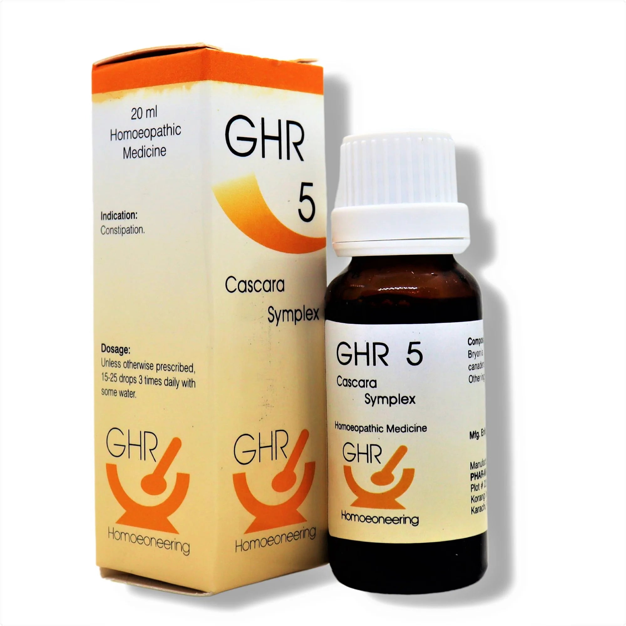 GHR 5 Drops - Relief for Constipation & IBS Symptoms