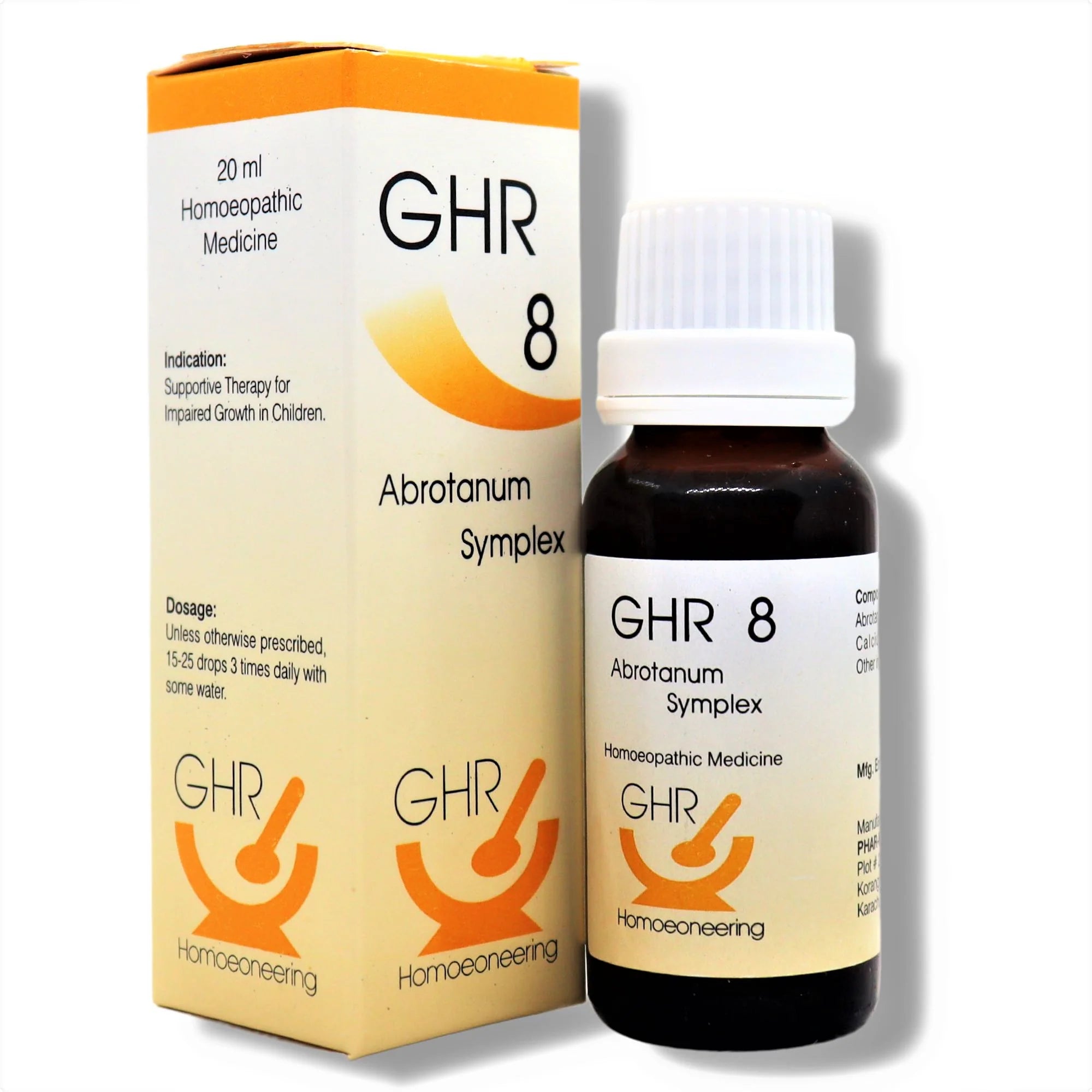 GHR 8 Drops - for Poor Appetite & Growth Disorders