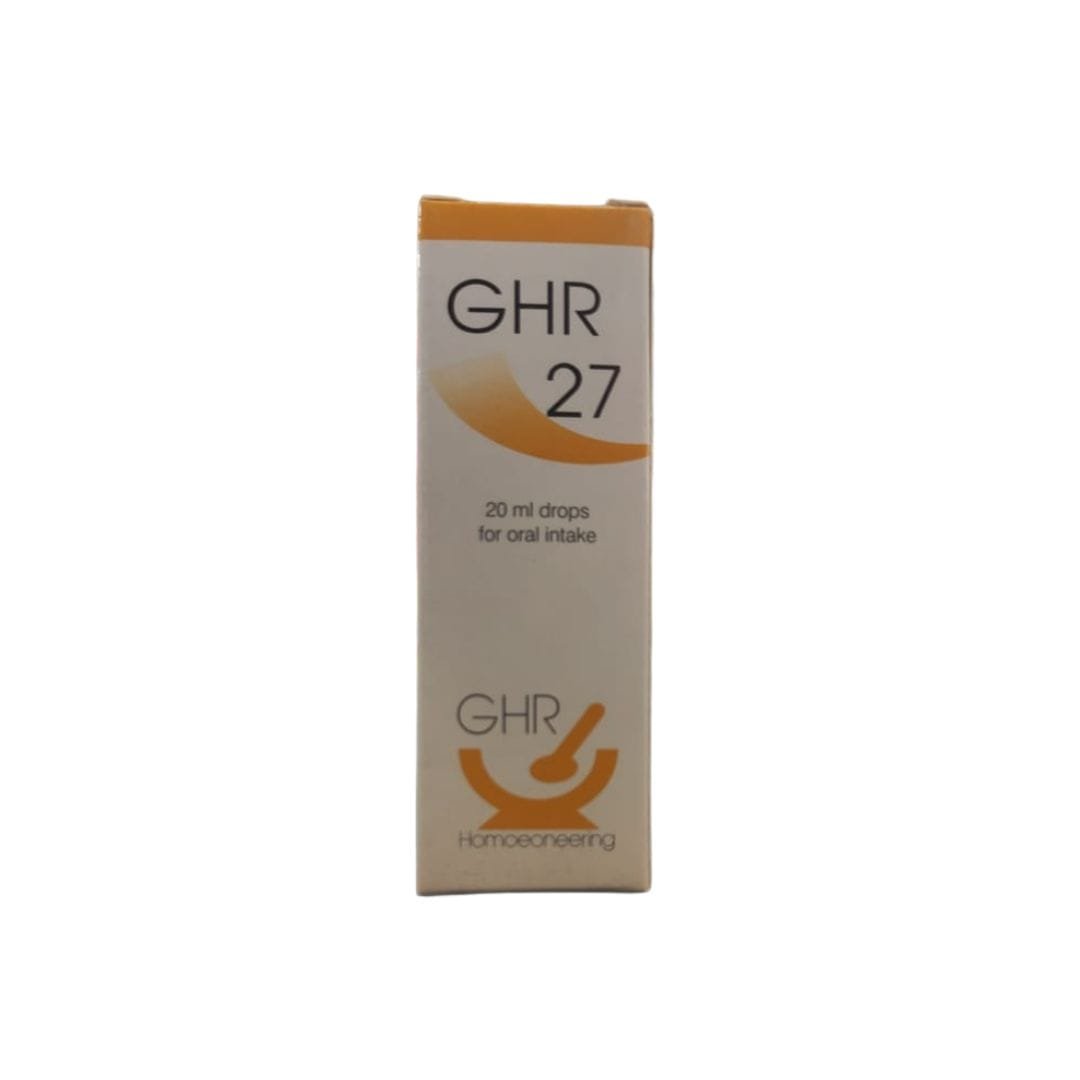GHR 27 Drops - For Chronic Cough