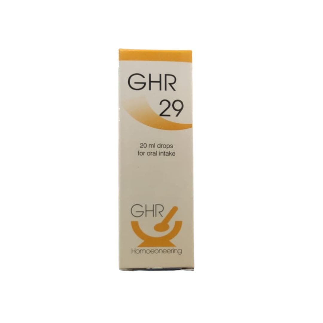GHR 29 Drops - for Hair Loss, Itchy Scalp & Brittle Strands