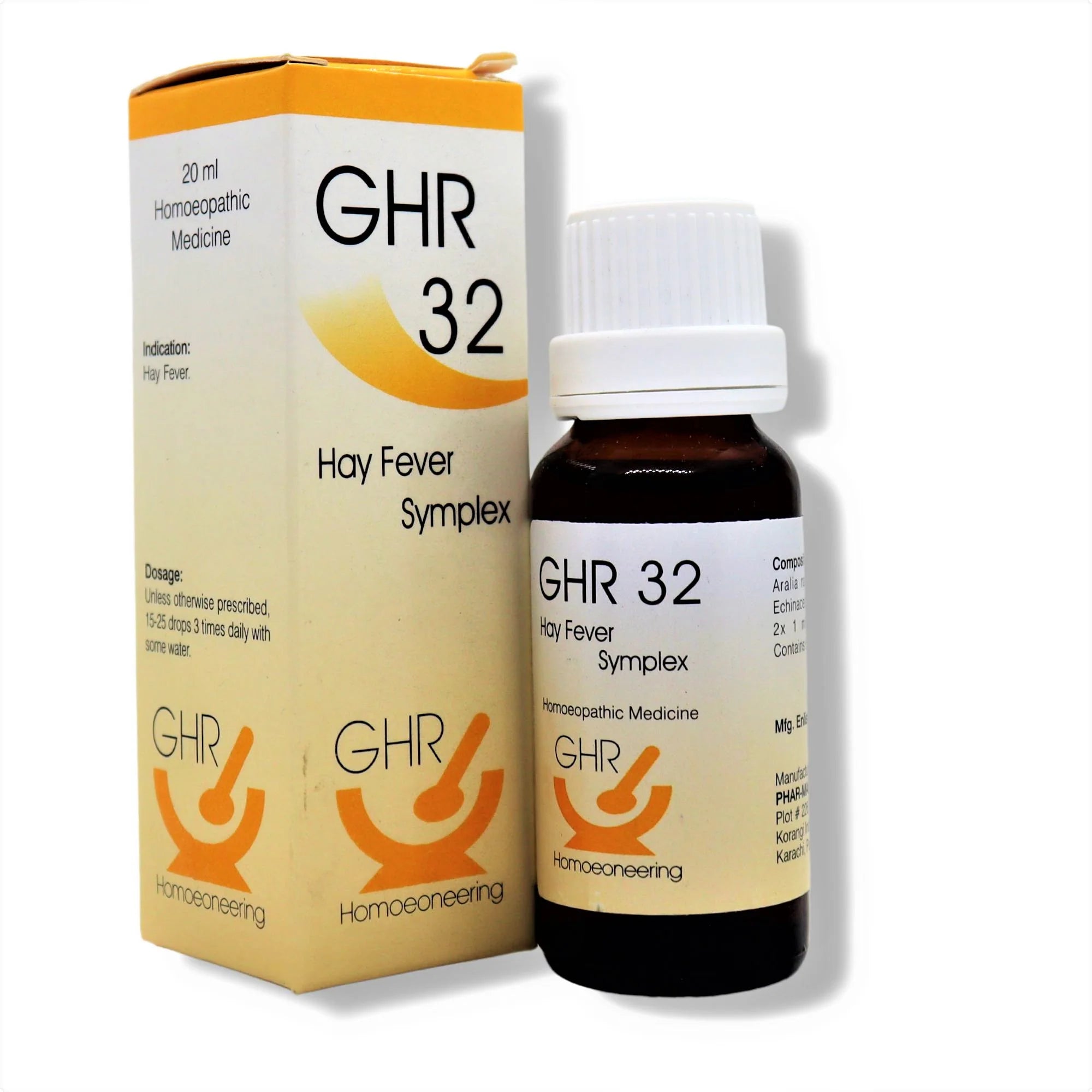 GHR 32 Drops - Allergy Relief