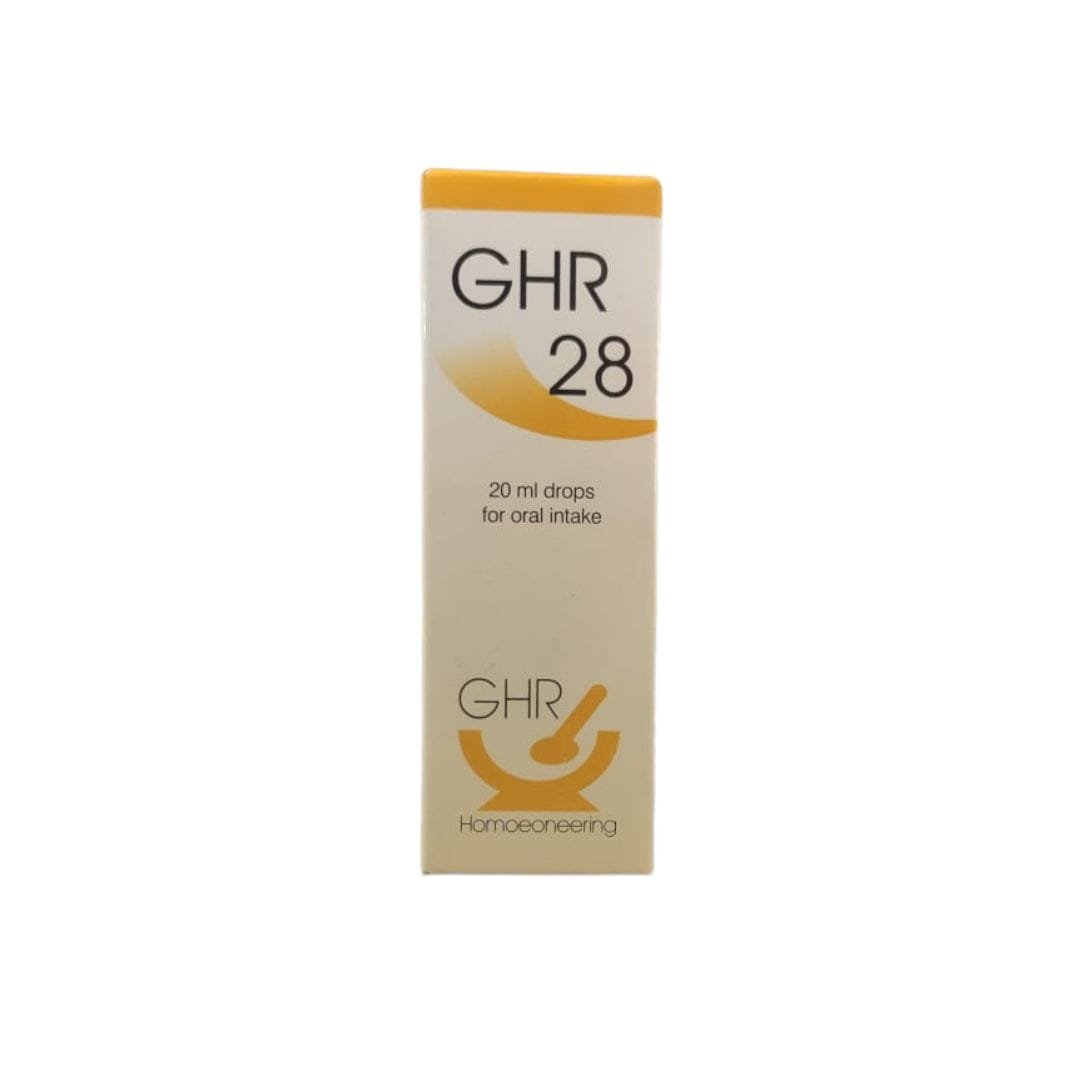 GHR 28 Drops - for Conjunctivitis, Dry Eyes & Light Sensitivity
