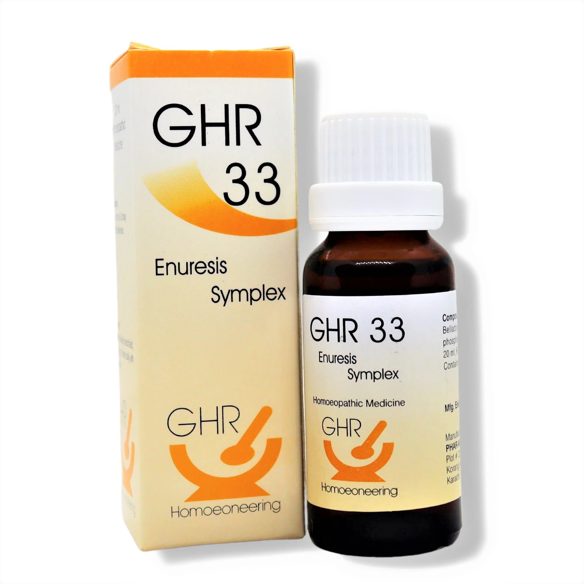 GHR 33 Drops - Support for Bedwetting