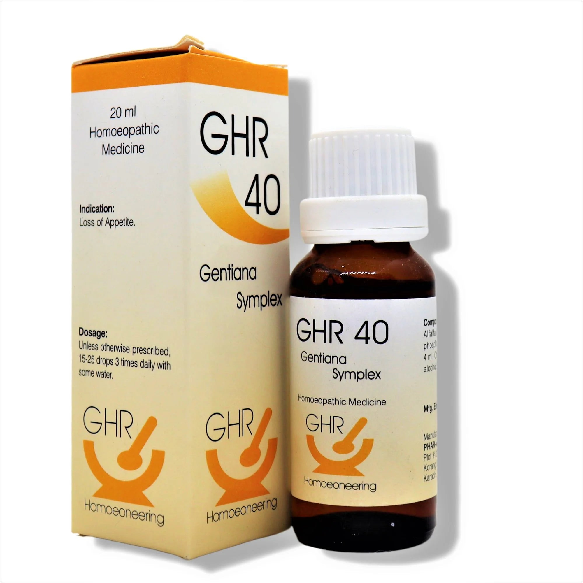 GHR 40 Drops - Appetite Regulation & Healthy Weight Support