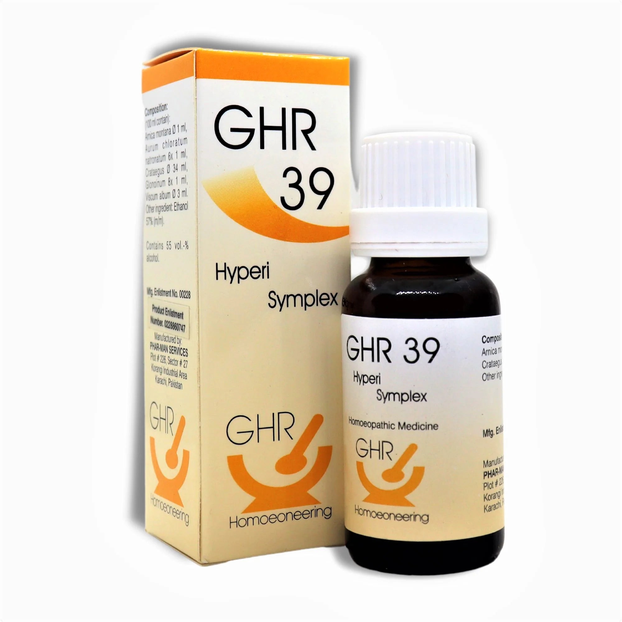 GHR 39 Drops - for Healthy Blood Pressure
