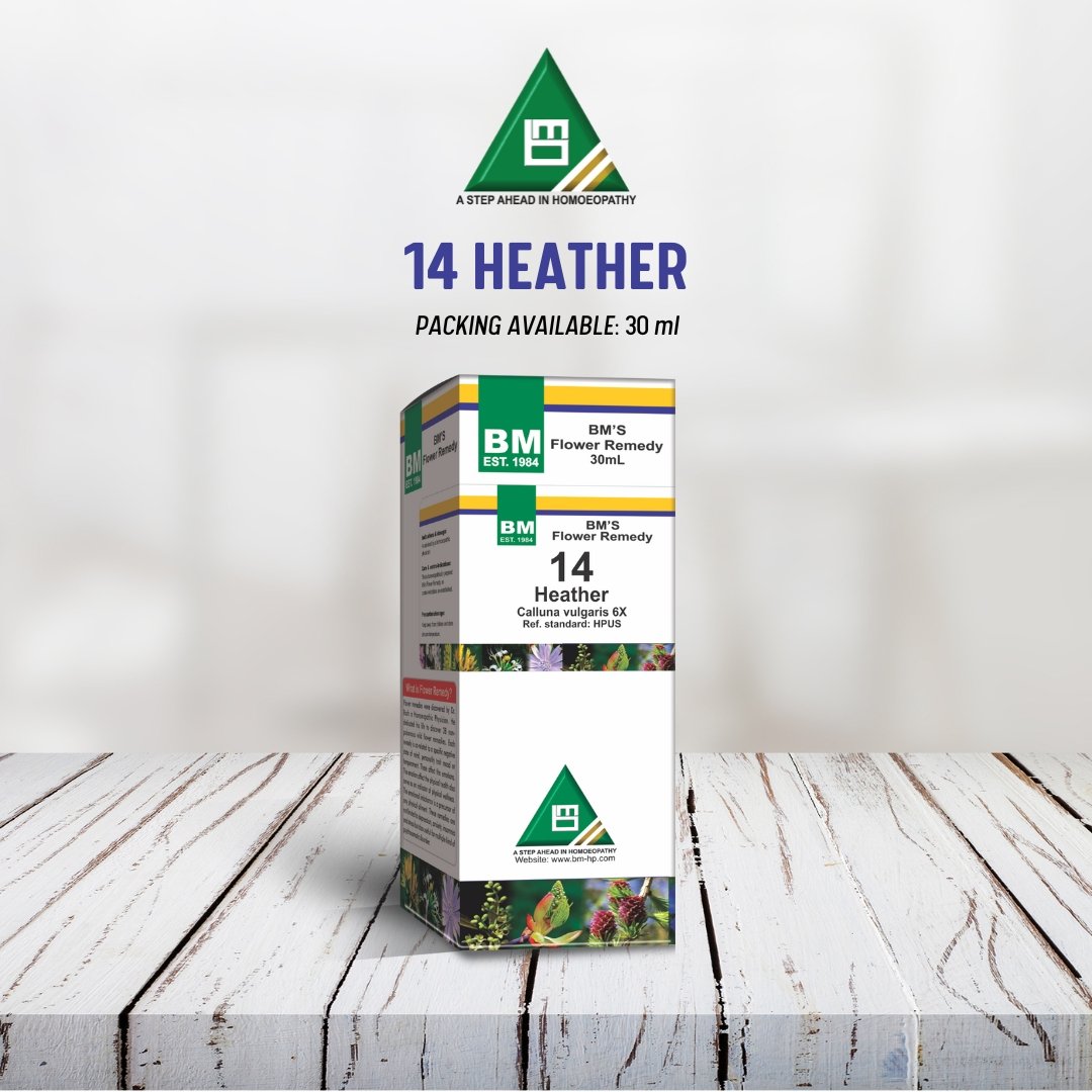 BM's Flower remedy-14 (Heather)