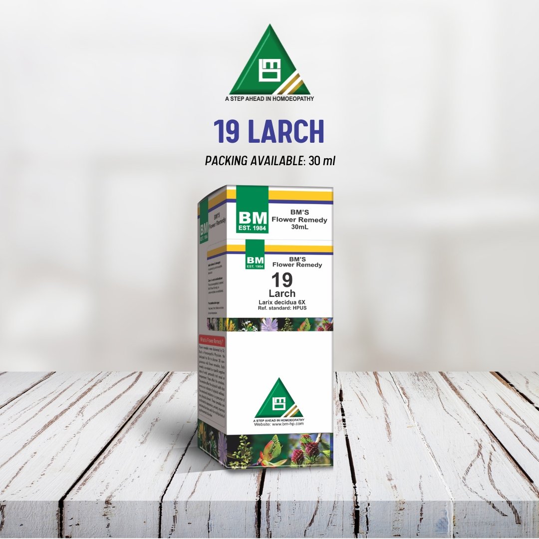 BM's Flower remedy-19 (Larch)
