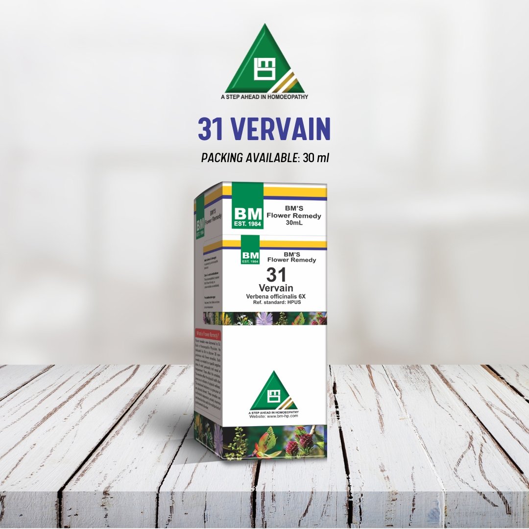 BM's Flower remedy-31 (Vervain)