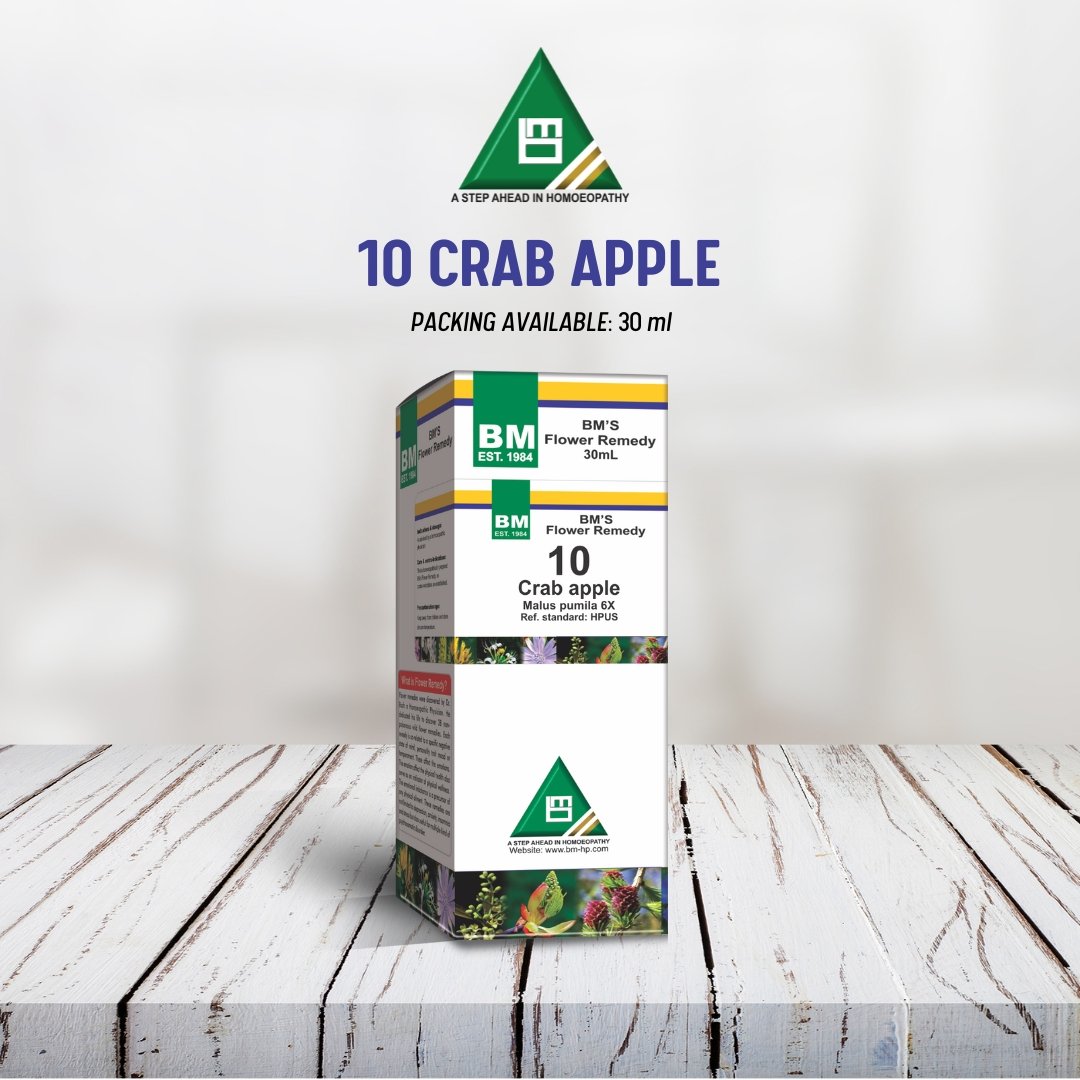 BM's Flower remedy-10 (Crab apple)