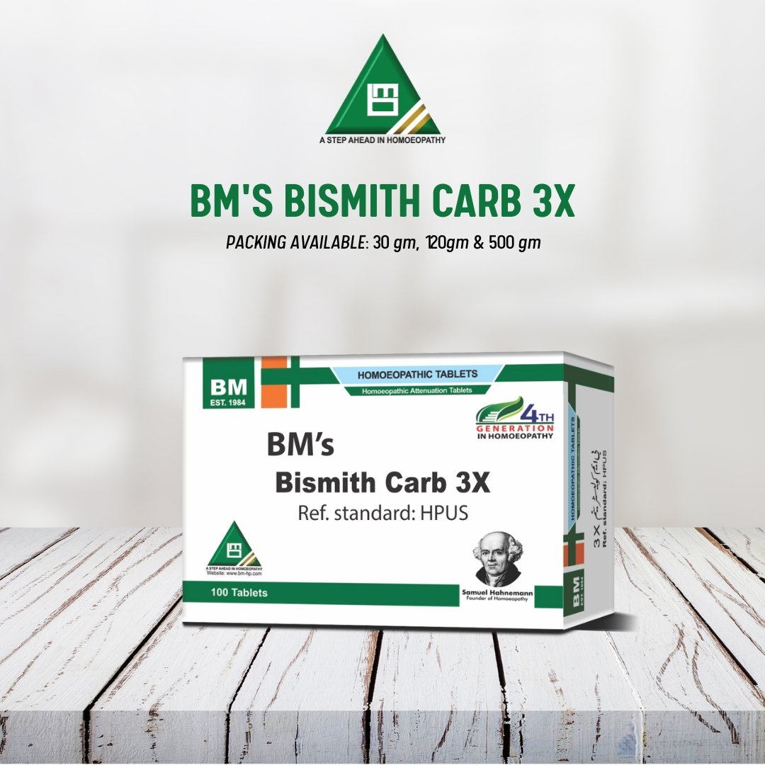 BM's Bismuth Carb-3x