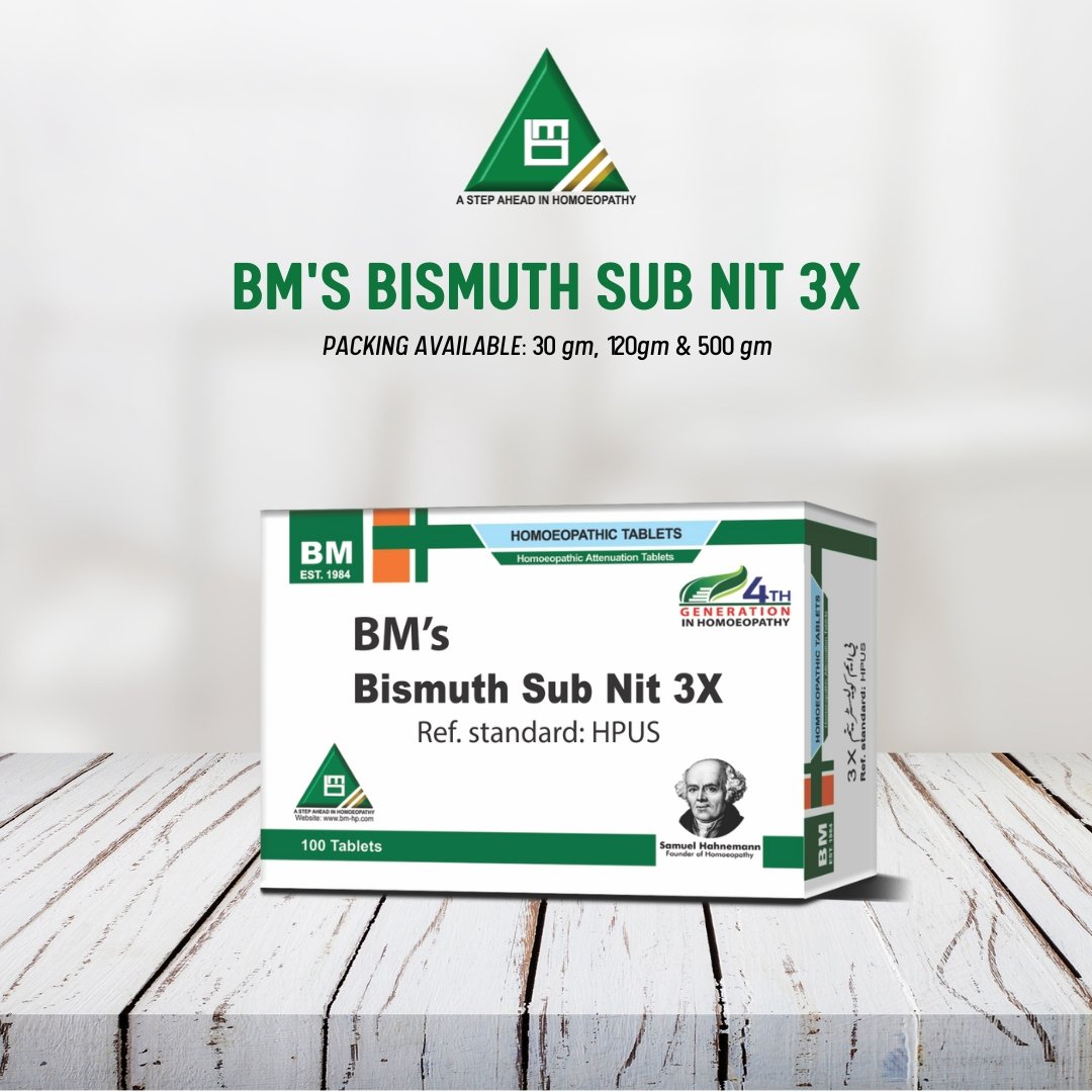 BM's Bismuth Sub Nit-3C