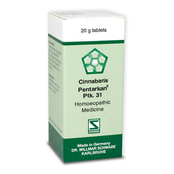 Schwabe Ptk 31 Cinnabaris Pentarkan