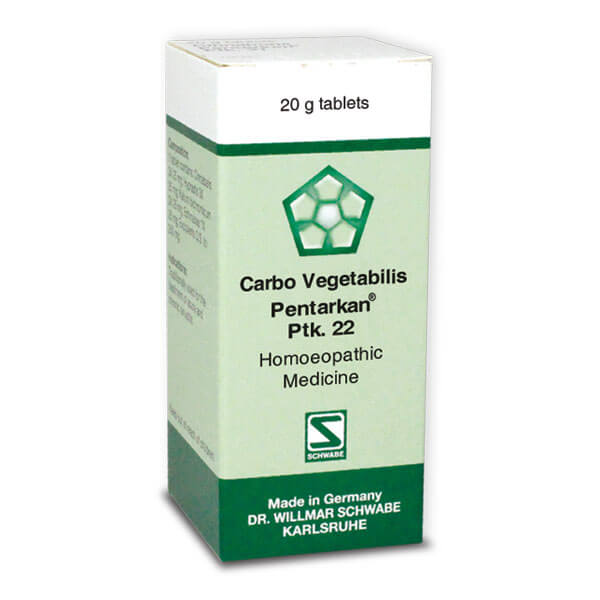 Schwabe Ptk 22 Carbo vegetabilis Pentarkan