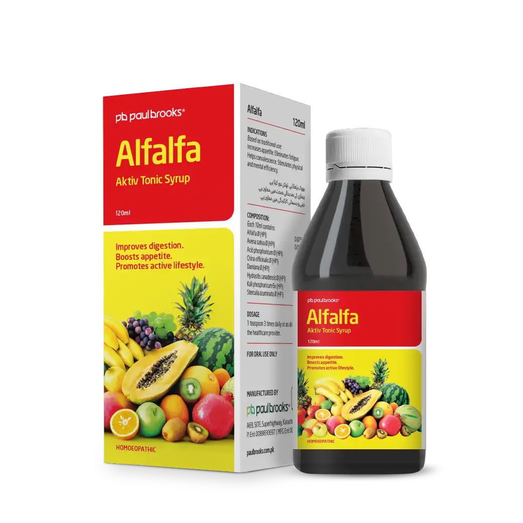 Alfalfa Aktiv Tonic Syrup
