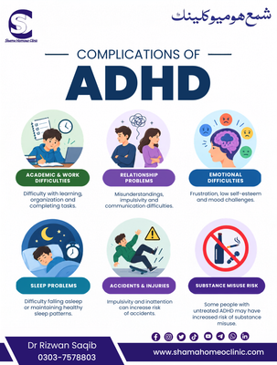 Complications of ADHD: