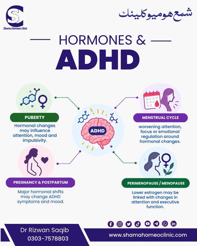 Hormones and ADHD: